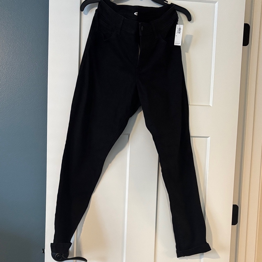Old Navy Women's Dark Black ‘ Pop Icon’ Skinny Jeans